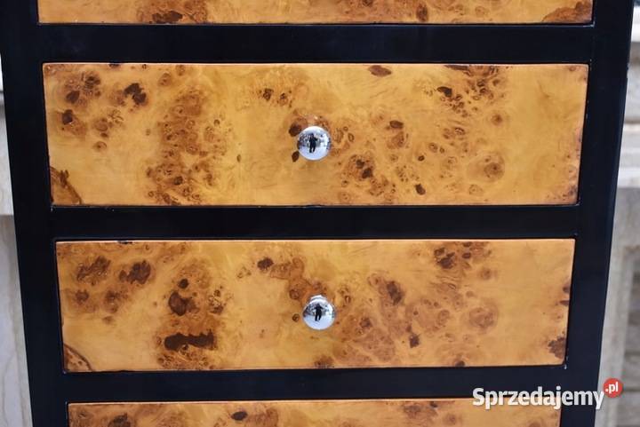 Drewniana Komoda Art Deco 7 Szuflad Regał Kraków