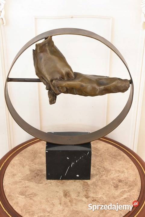 Splecione Dłonie Uścisk Zakochanych Styl Kraków sprzedam