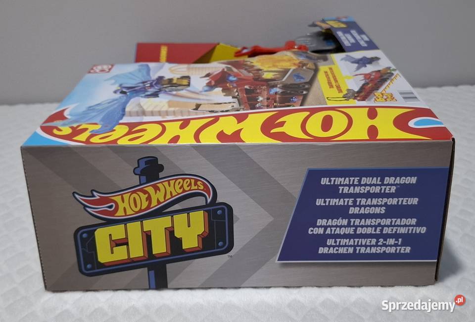 Hot Wheels Ultimate dual dragon transporter Czeladź