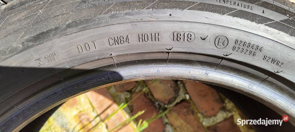 sprzedam opony letnie marki Continental Modła