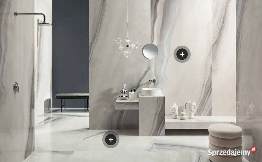 PŁYTKA gres WHITE OPAL POLER 1198X1198 GAT 3 Opoczno