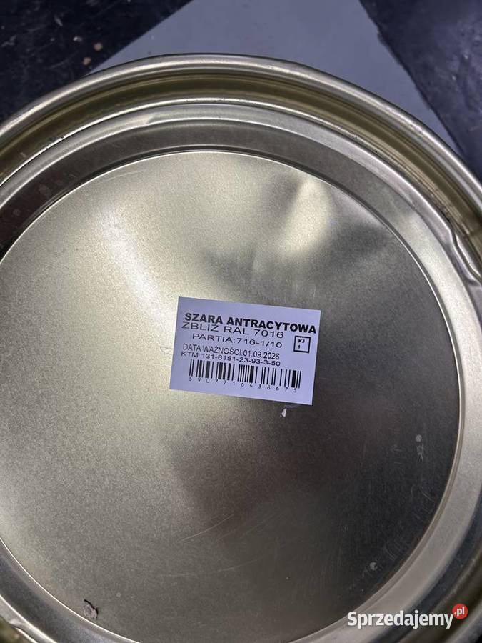 Lowicyn Eko RAL 7016 szara grafitowa 10L podkarpackie Stalowa Wola