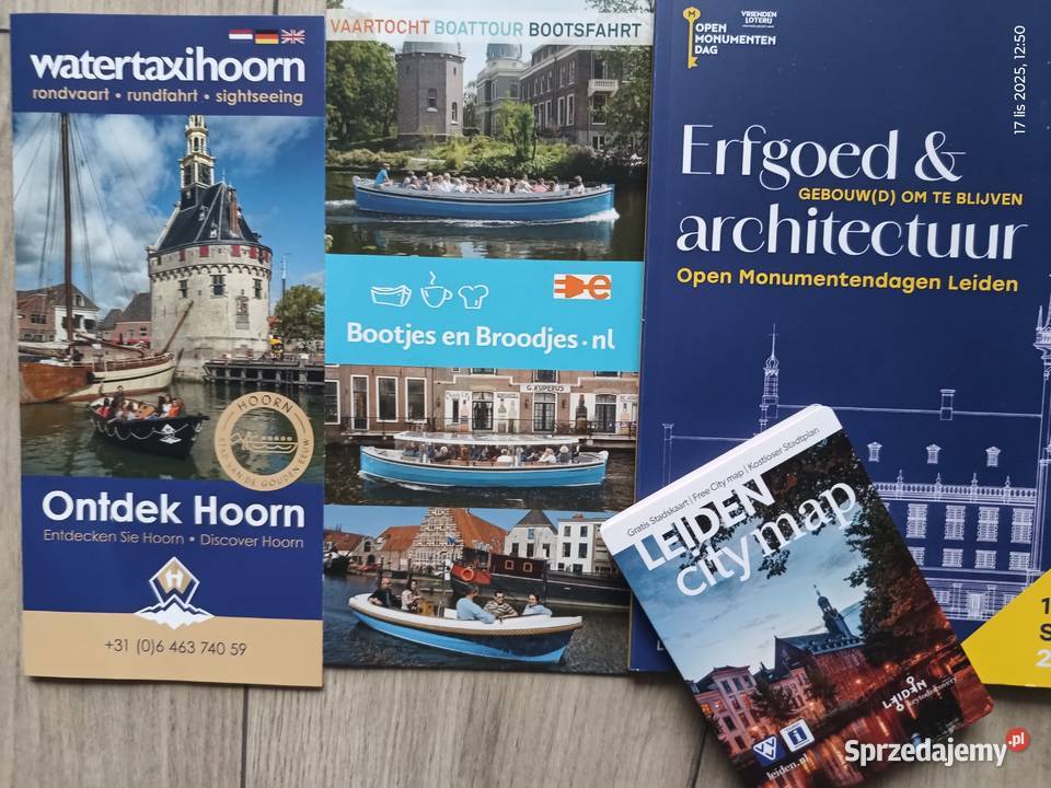 Nowe foldery turystyczne Lejda i Gandawa Pozostałe