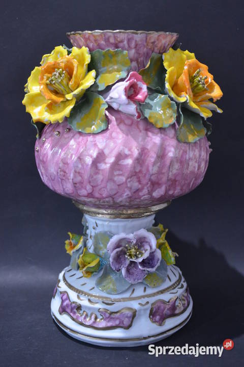 Porcelana Roceram Wazon waza Camelia do kolekcji Środa Wielkopolska sprzedam