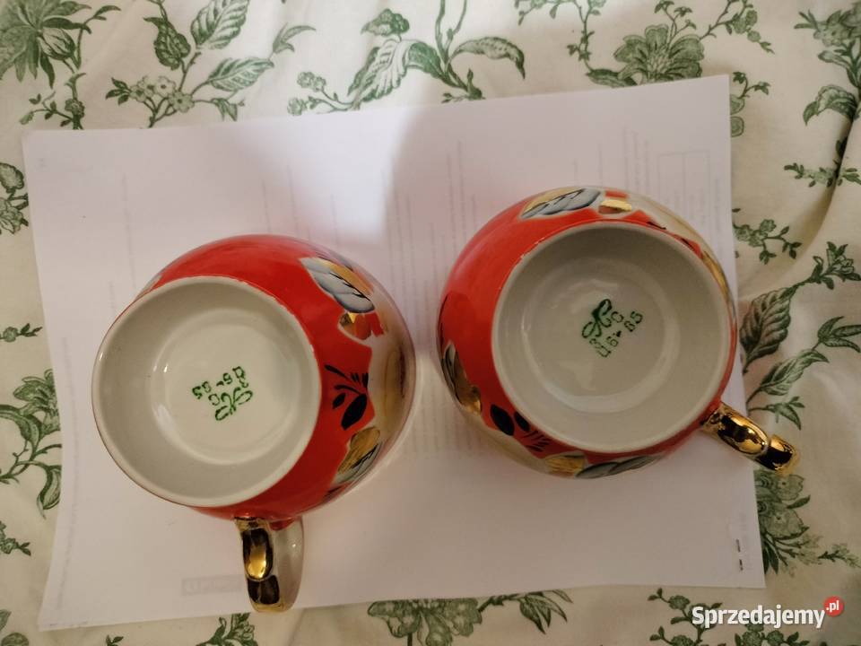 Dwie duże filiżanki RosjaUkraina zachodniopomorskie Choszczno
