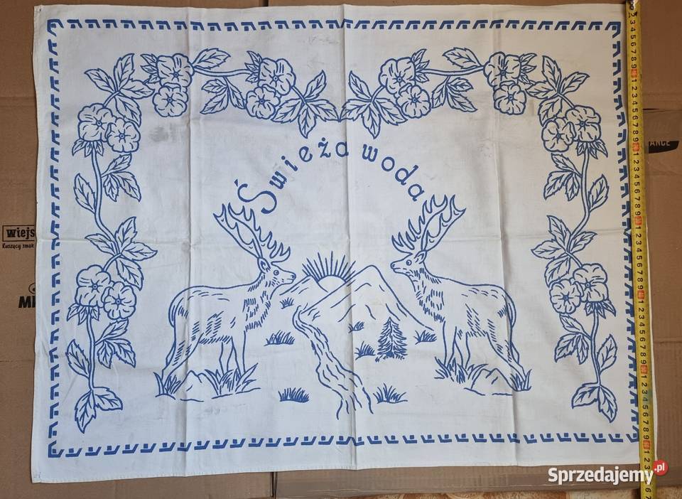 Makatka Kuchenna PRL Dobra Gospodyni Dom Wesołym Sosnowiec