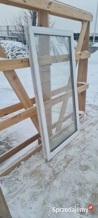 OKNA KacprzaK Witryna 77x133 FIX Używany PCV