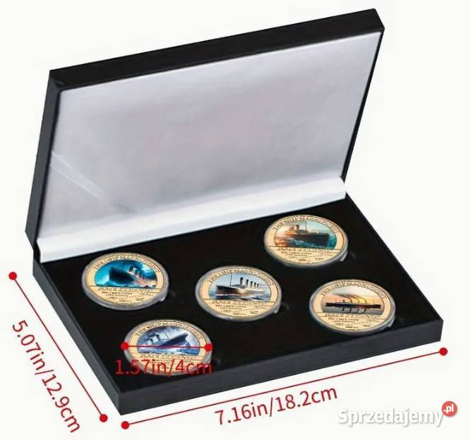 Zestaw kolekcjonerskich monet medali Warszawa