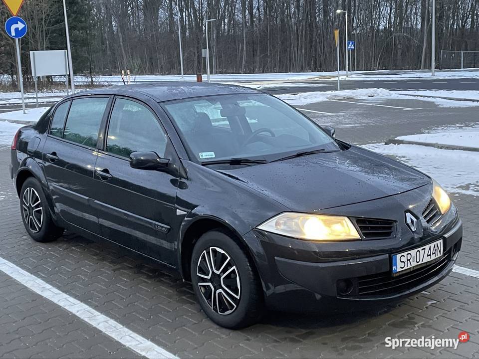Salon Polska Pierwszy właściciel Megane Sedan 16 benzyna+LPG sprzedam