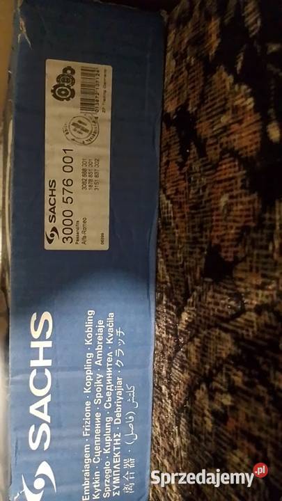 Zestaw sprzęgła SACHS 3000 576 001 mazowieckie