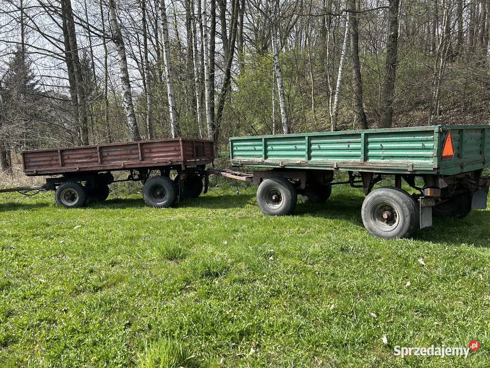 Przyczepa rolnicza d46 zarejestrowana Przyczepy rolnicze Zator