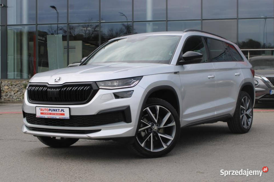 Skoda Kodiaq 2022r Alcantara El Fotel Asystenci Kodiaq Kraków sprzedam