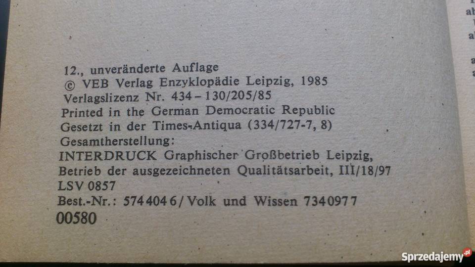 Słownik polsko niemiecki Książki do nauki języka obcego Łódź