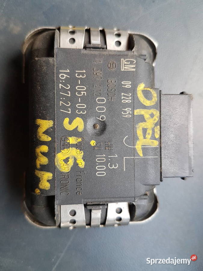 OPEL ASTRA VECTRA SENSOR DESZCZU 09228959 Turek