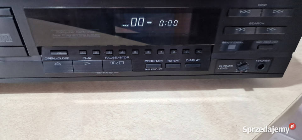 Yamaha RS CDX 510 CDX510 kompaktowy odtwarzacz Odtwarzacze CD i MD Elektronika