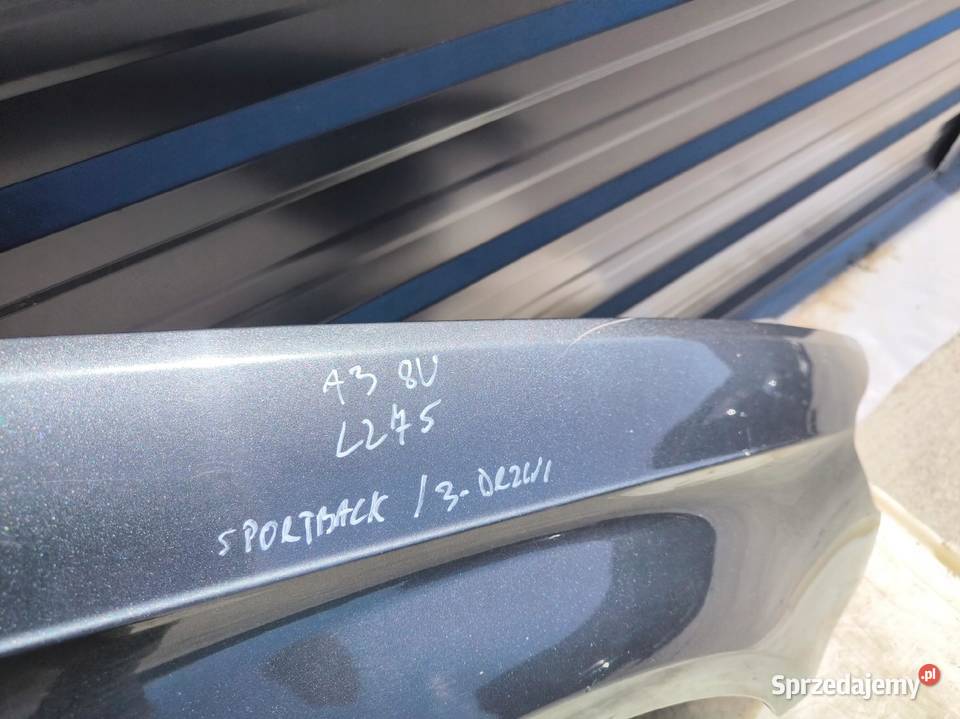 BŁOTNIK PRAWY PRZÓD AUDI A3 8V LZ7S 3DRZWI osobowe Przystajń sprzedam