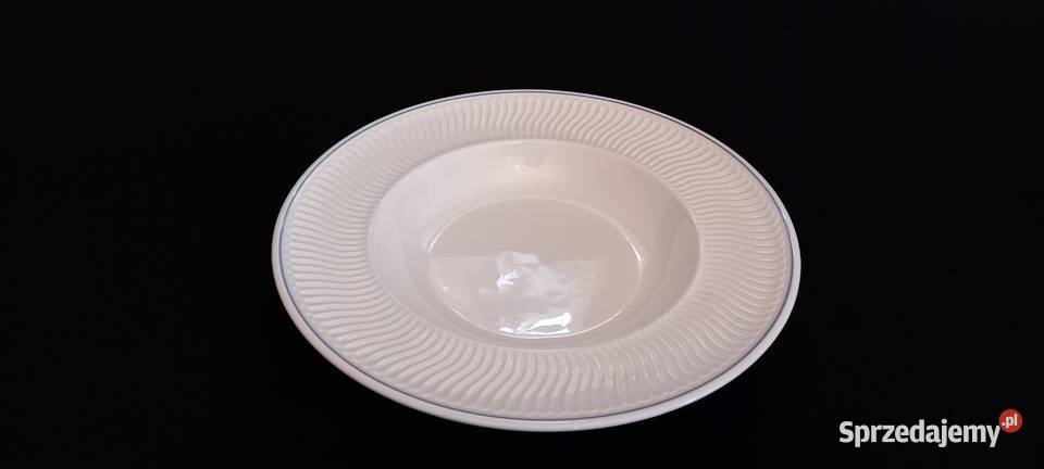 Talerz obiadowy Villeroyboch Filet Bleu Chełm