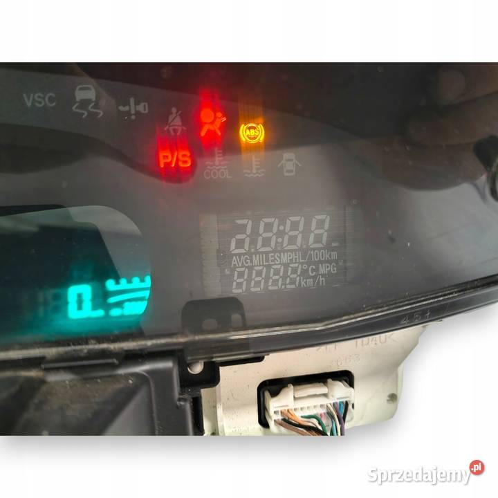 LICZNIK ZEGARY Toyota Yaris II 133 VVTi benzyna osobowe Chełm