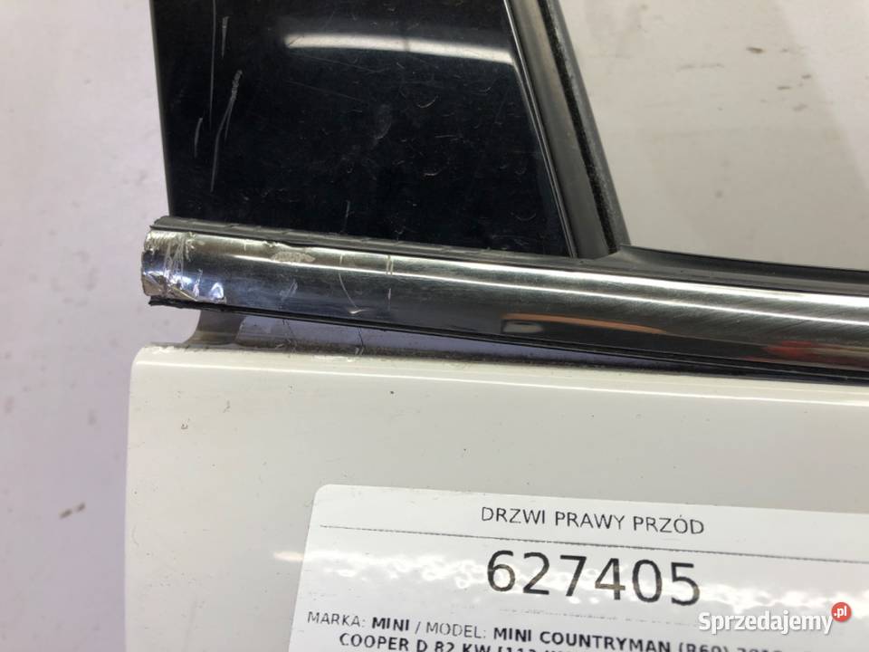DRZWI PRAWY PRZÓD MINI COUNTRYMAN R60 Hatchback