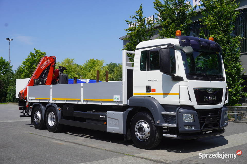 Man TGS 26360 burtowy Dźwig Fassi F175 77 t 3 oś Kraków