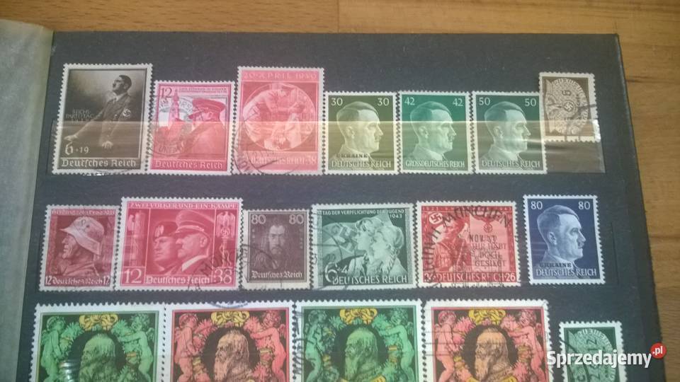 znaczki NIEMCY zestaw 91 stemplowane Warszawa