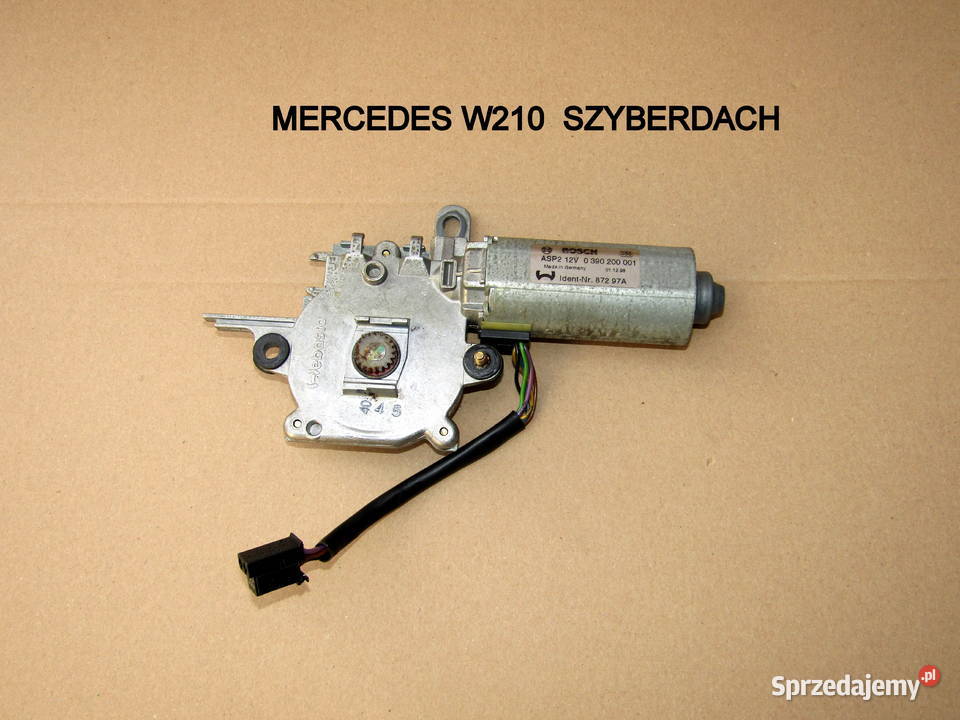 SILNICZEK SZYBERDACHU MERCEDES EKL W210 łódzkie Mysłaków