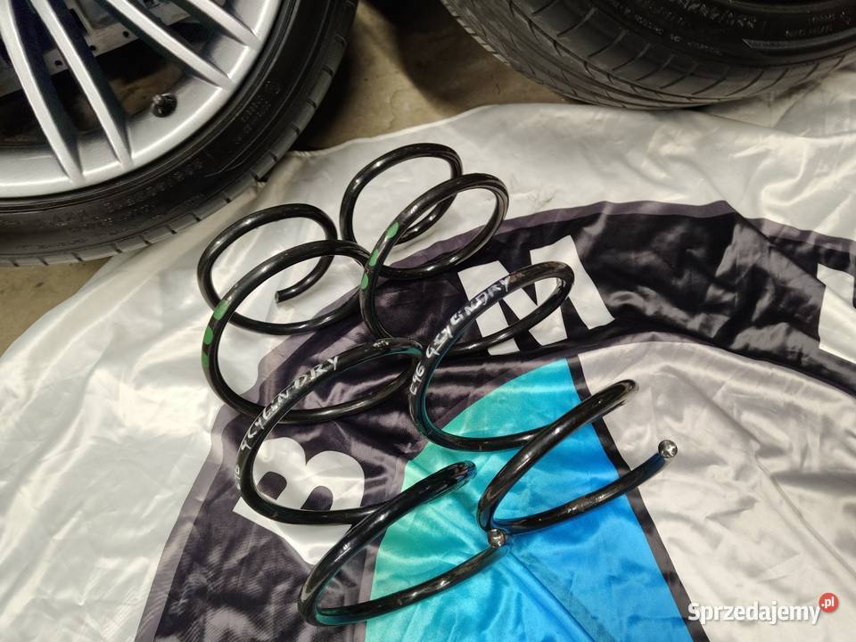 Bmw e46 sprężyny przód oryginał benzyna Zawieszenie i amortyzacja łódzkie