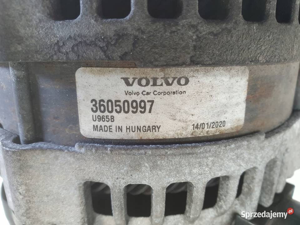 Volvo S40 II V50 20 D ALTERNATOR 36050997 osobowe lubelskie Janów