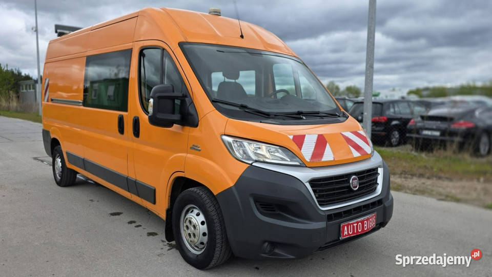 Fiat Ducato brygadówka climatronic camera serwisowany w ASO Lębork