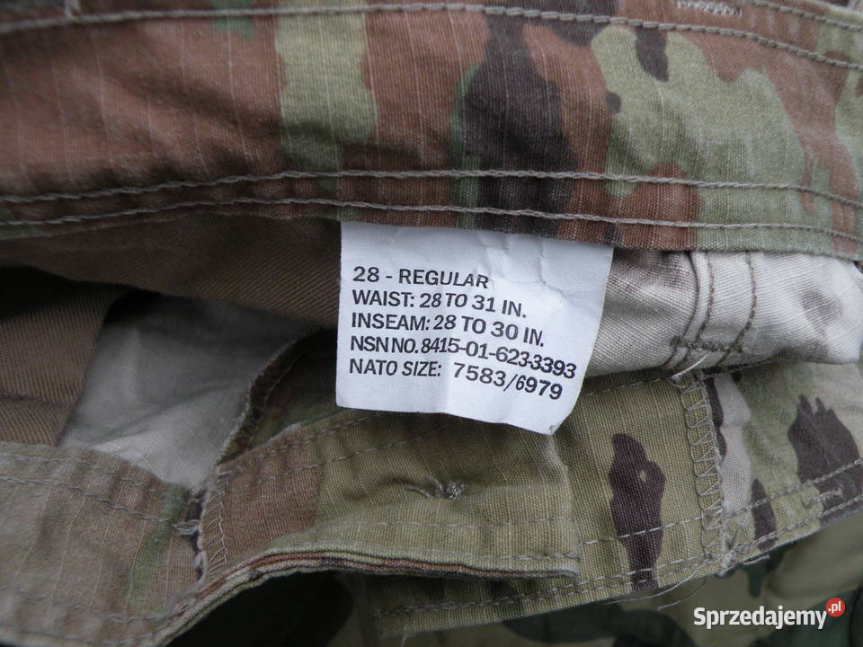 Spodnie ACU multicam ocp womans 28R joggery dolnośląskie Wrocław