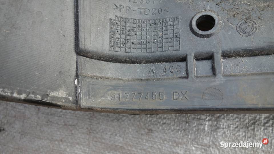 FIAT GRANDE PUNTO ŚLIZG ZDERZAKA TYL PRAWY LEWY śląskie Ruda Śląska