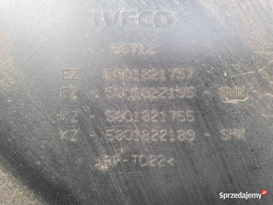 DEKOR LISTWA IVECO DAILY 35S14 5801821757 osobowe Pozostałe Lipno