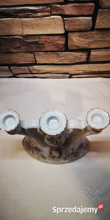 Świecznik polskiej fabryki Chodzież seria Iwona Gdańsk sprzedam