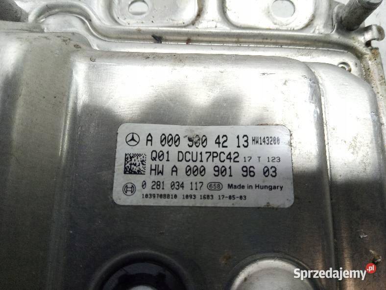 MODUŁ ADBLUE A0009804213 0281034117 MercedesBenz