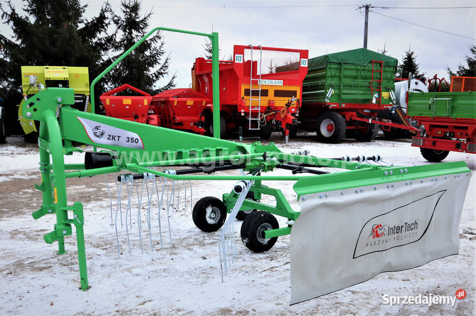 Zgrabiarka karuzelowa INTER TECH ZKT 350 420 Sztum