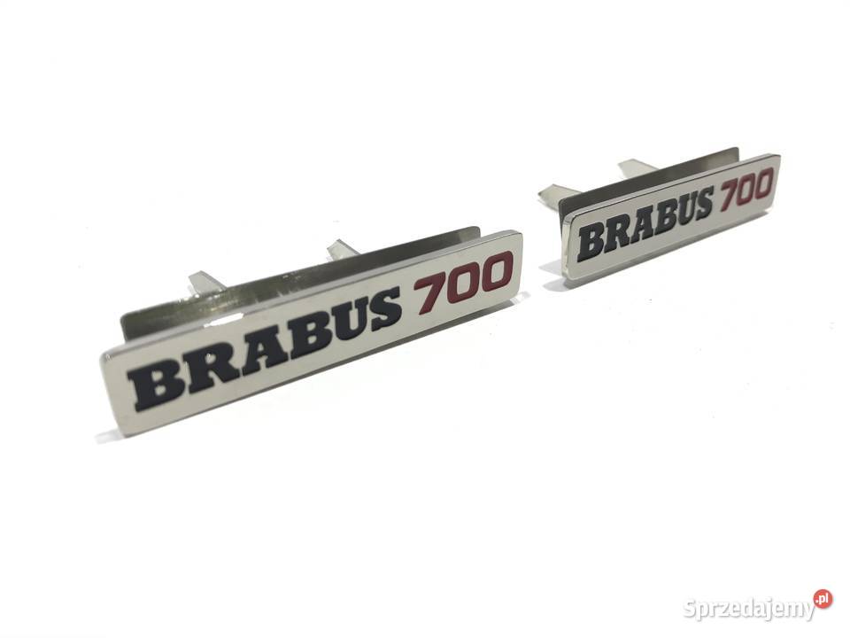 Logo emblemat fotele Mercedes Benz BRABUS 700 Chełm