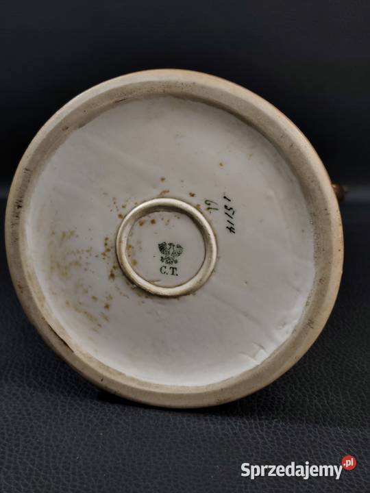Wazon Ceramiczny CT Carl Tielsch Poddębice