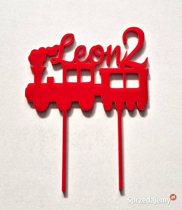 Topper personalizowany imię dziecka śląskie