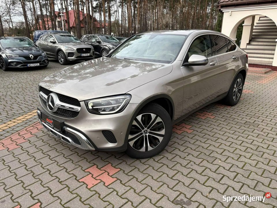 Mercedes GLC 200 Coupe Beżowe skóry Kamera Lipówki