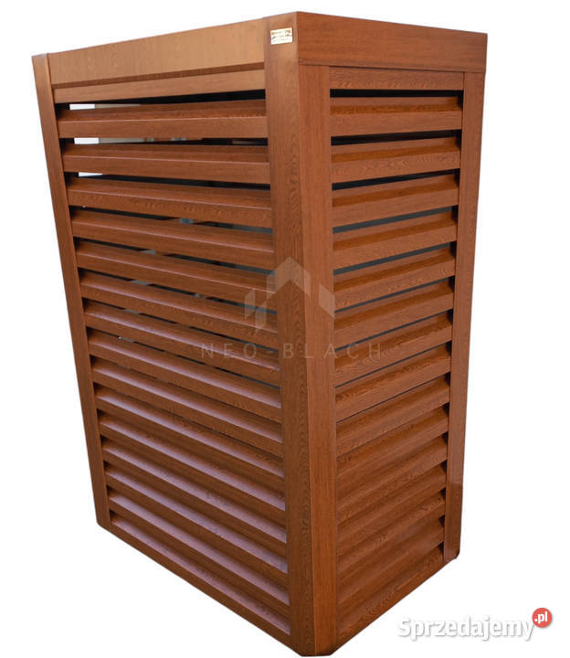 Osłona pompy ciepła 100x60x190 ciemny orzech warmińsko-mazurskie Olsztyn sprzedam