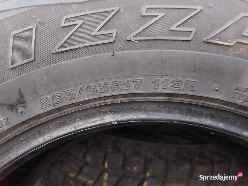 Opony zimowe 265 65 r17 Toyota Hilux i inne