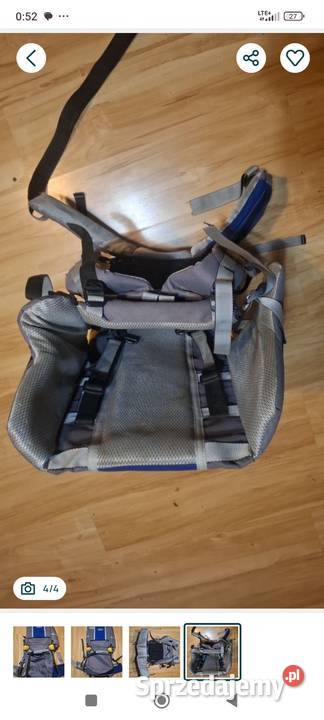 Nosidełko turystyczne dziecka JPA ADVENTURE dolnośląskie Kłodzko sprzedam