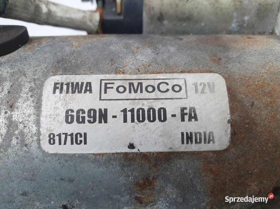 ROZRUSZNIK Ford Focus S 20 TDCI QXWA 6G9N11000FA osobowe Chełm