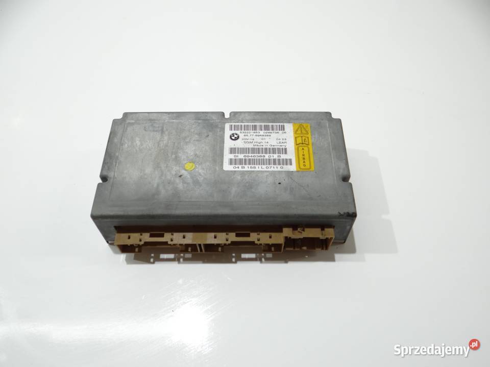 MODUŁ SENSOR PODUSZEK AIRBAG BMW E60 E61 6946388 osobowe