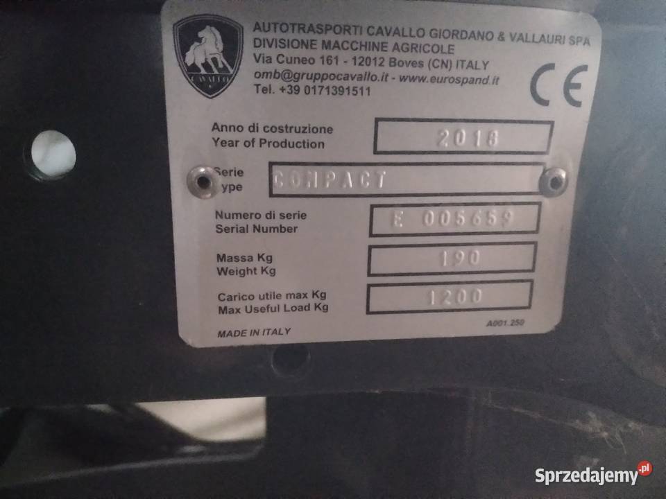 Rozsiewacz Pom Augustów Compact Lipsk