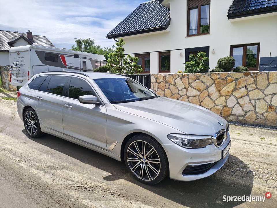 BMW 530d xDrive G31 265 30 TY 2019 Automat Skóra 2993cm3 Ostrów Wielkopolski