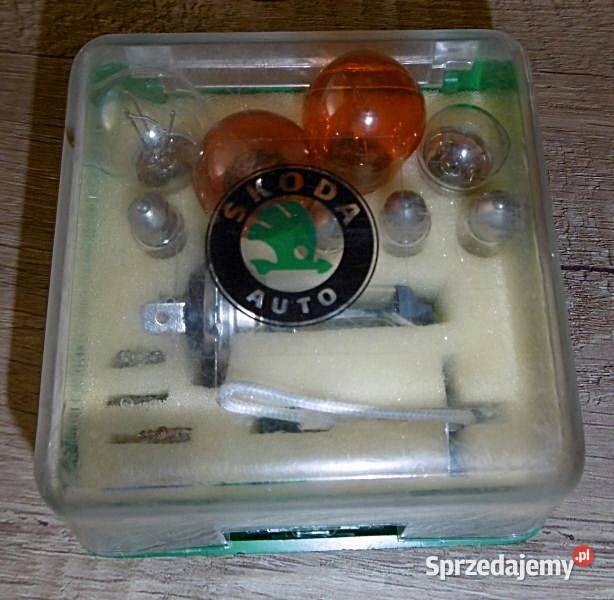 Zestaw żarówek oryginalne Skoda Fabia inne wielkopolskie Ostrów Wielkopolski