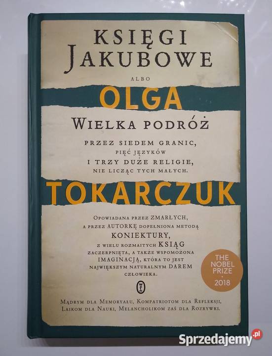 Księgi Jakubowe Olga Tokarczuk pomorskie Gdańsk