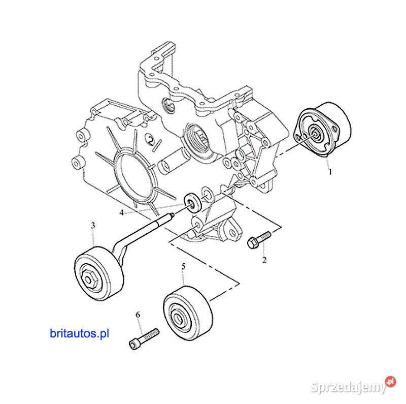 ROVER 75 CDT MG ZT NAPINACZ PASKA ALTERNATORA Poznań