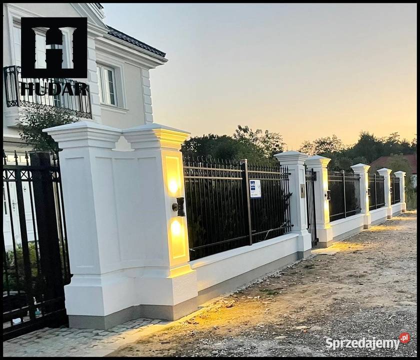 Słupy betonowe dworkowe słupki pałacowe